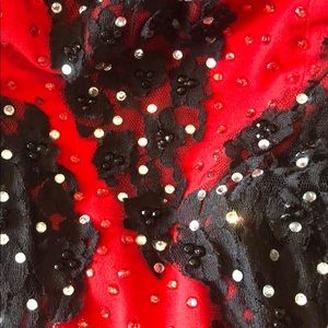 Stunning custom tango ballroom gown